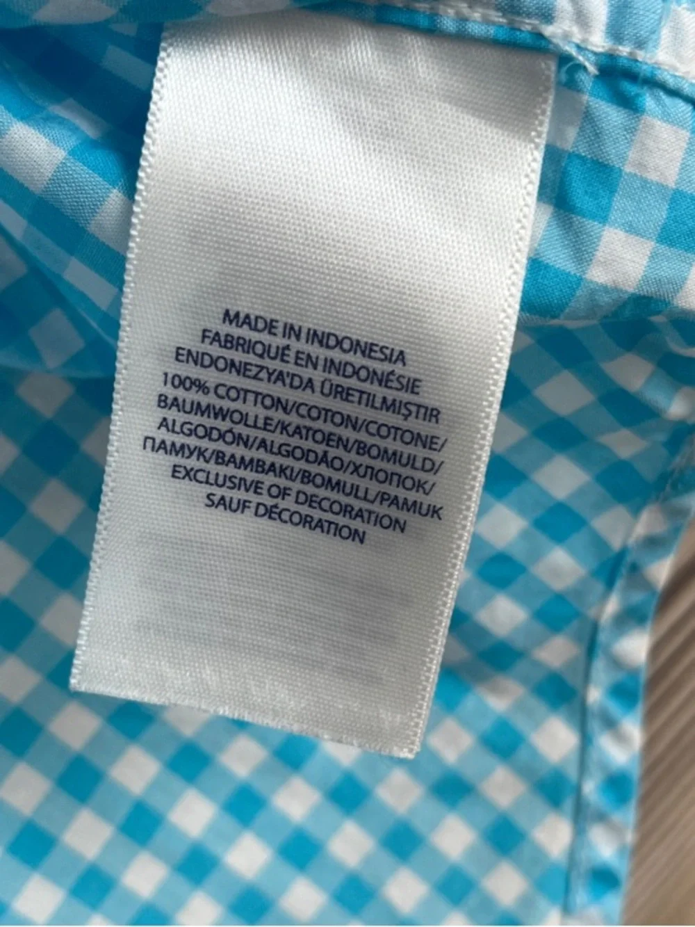 Boy's Polo Ralph Lauren 100% Cotton Gingham Button-Down Shirt Back to School